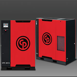 Compresores de tornillo accionados por engranes